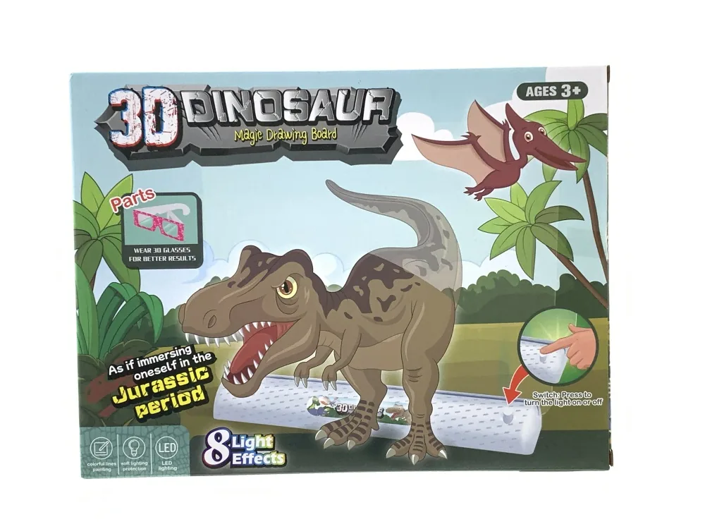 Educational Toys, DIY Toys: 3D Drawing Board—Dinosaur Edition view 2