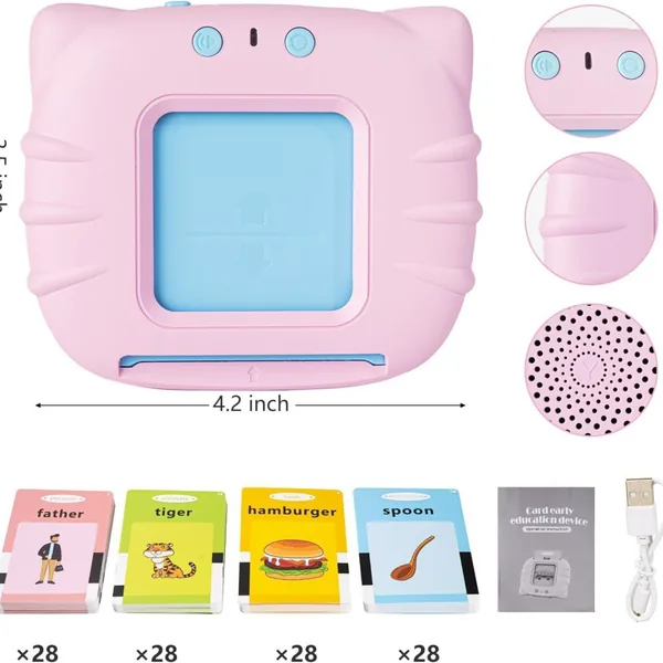 CPS349384 Russian + English Version Card-Based Early Learning Machine,
