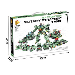 832PCS Deformation Robot Toy for Children DIY STEM Educational Building Blocks