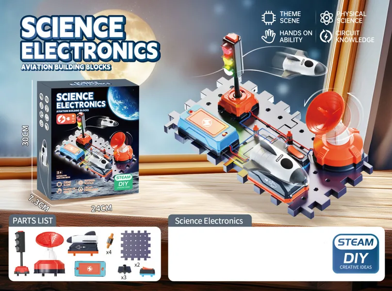 Best Selling DIY Educational Toy Construction Building Blocks Toy Set Stem Science Kit for Kids view 5