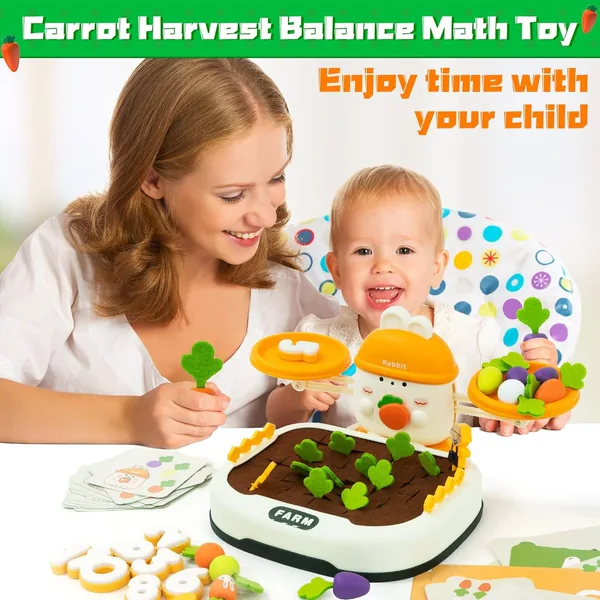 Montessori Teaching Tools STEM Science Kit for Children Educational Toys Counting Sorting Math Balance Toy view 4