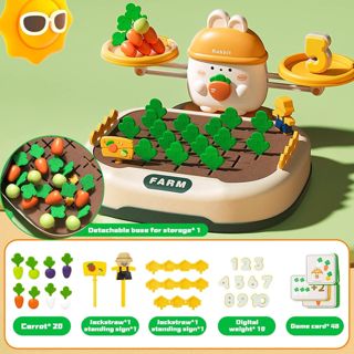Montessori Teaching Tools STEM Science Kit for Children Educational Toys Counting Sorting Math Balance Toy