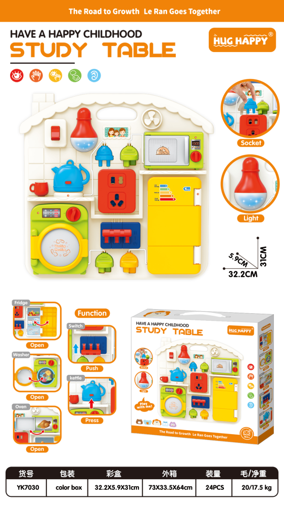 Montessori Small Appliances Busy Board