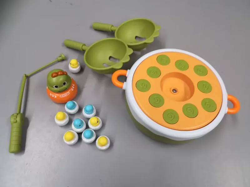 Electric Musical Dinosaur Catapult Fishing Tray view 2