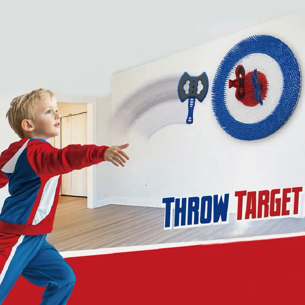 Throw target game set view 3