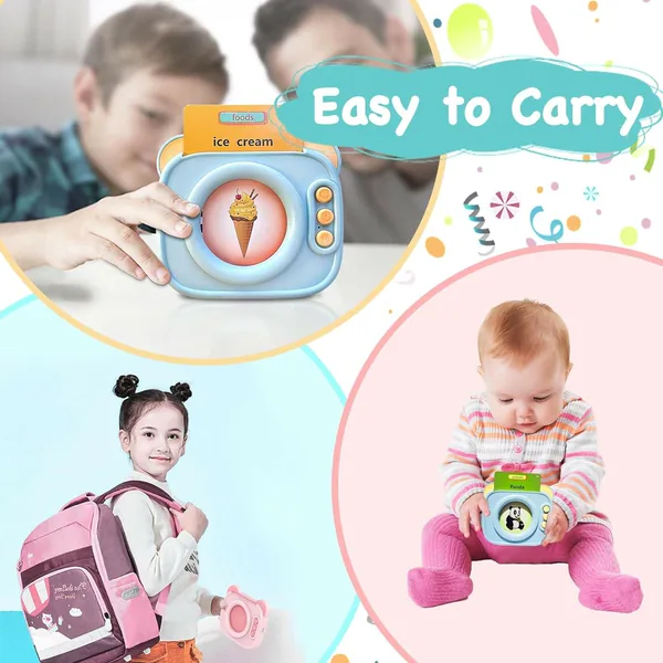CPS287930 Custom Logo Flash Card Learning Machine Educational PVC Toys