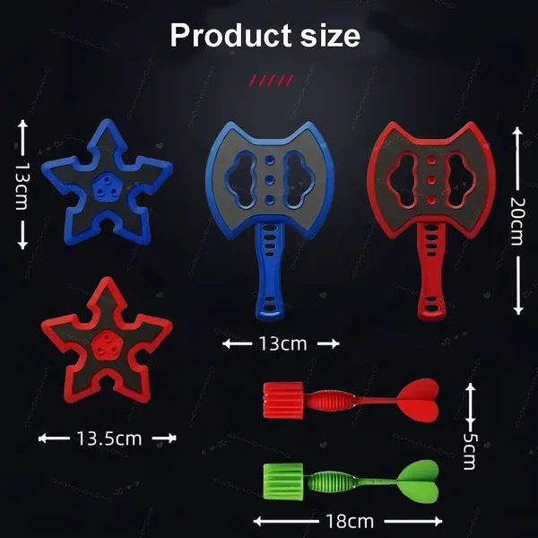 Throw target game set view 4