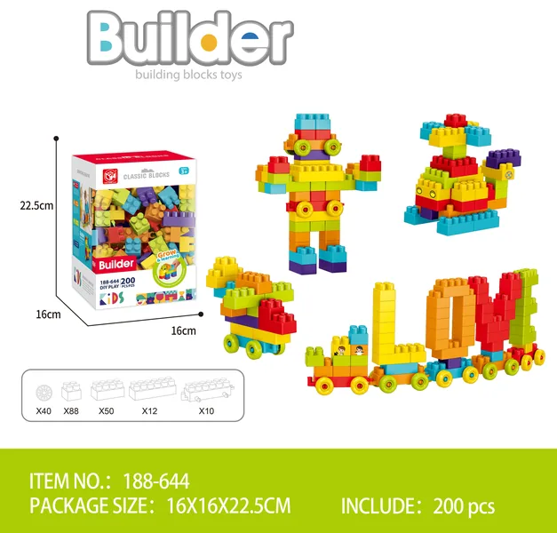 Classic DIY Stem Toys Creative Various Style Building Blocks Set Toys Building Kit Building Block Toy for Kids view 4
