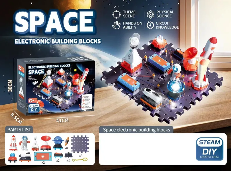 CPS303400 STEM Science Kit Engineering Exploration Experiment Toy DIY