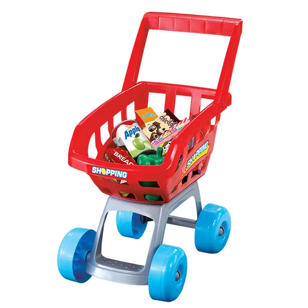 TOYS Kitchen Supermarket Toys 1 Piece with Trolley for Pretend Play view 5