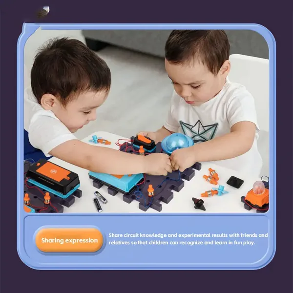 Factory Educational Toy STEM Science Kit Experiment Set DIY Electronic Building Blocks Toys view 4