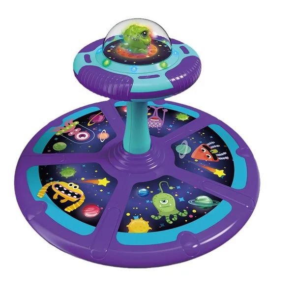 Children's rotating seat space spinner view 2