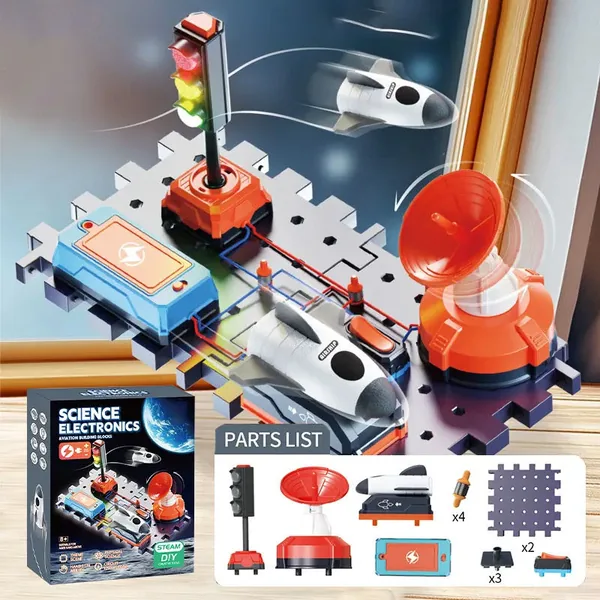 Best Selling DIY Educational Toy Construction Building Blocks Toy Set Stem Science Kit for Kids view 6