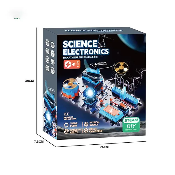Factory Educational Toy STEM Science Kit Experiment Set DIY Electronic Building Blocks Toys view 6