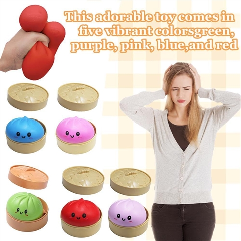 Five-Color Steamer Baozi Squishy