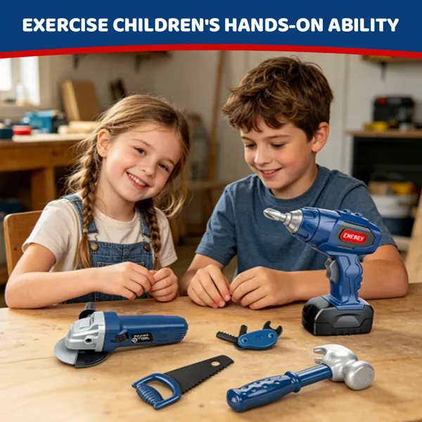 CPS342056 Electric Toolbox toy Set 60pcs