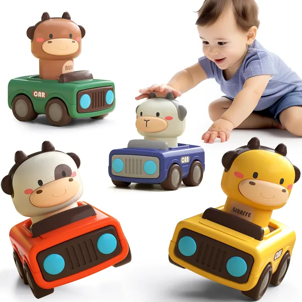 Push-to-go Animal Car view 2