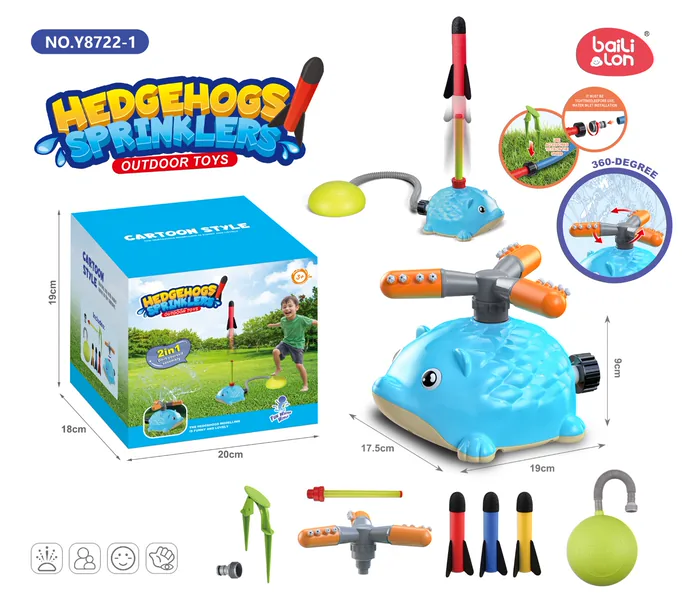 Outdoor playing water toy