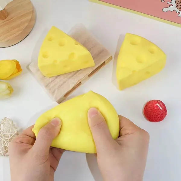 CPS349385 Squeeze and Squish Fun: Stress-Relief Toys (Flour & Cheese),