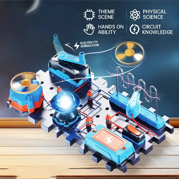 Factory Educational Toy STEM Science Kit Experiment Set DIY Electronic Building Blocks Toys view 3