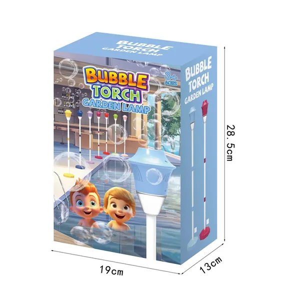 Motorize bubble machine with sound & light view 3
