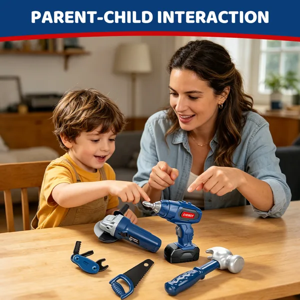 CPS342056 Electric Toolbox toy Set 60pcs