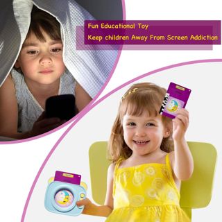 Custom Logo Flash Card Learning Machine Educational PVC Toys for Kids Aged 5 to 7 Years Study Aid in a Box