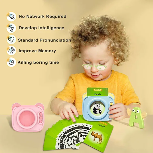 CPS287930 Custom Logo Flash Card Learning Machine Educational PVC Toys