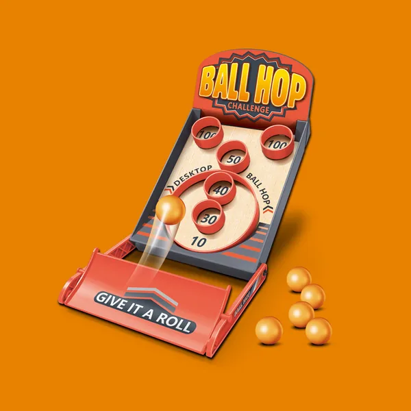 Desktop Ball Hop Game view 2