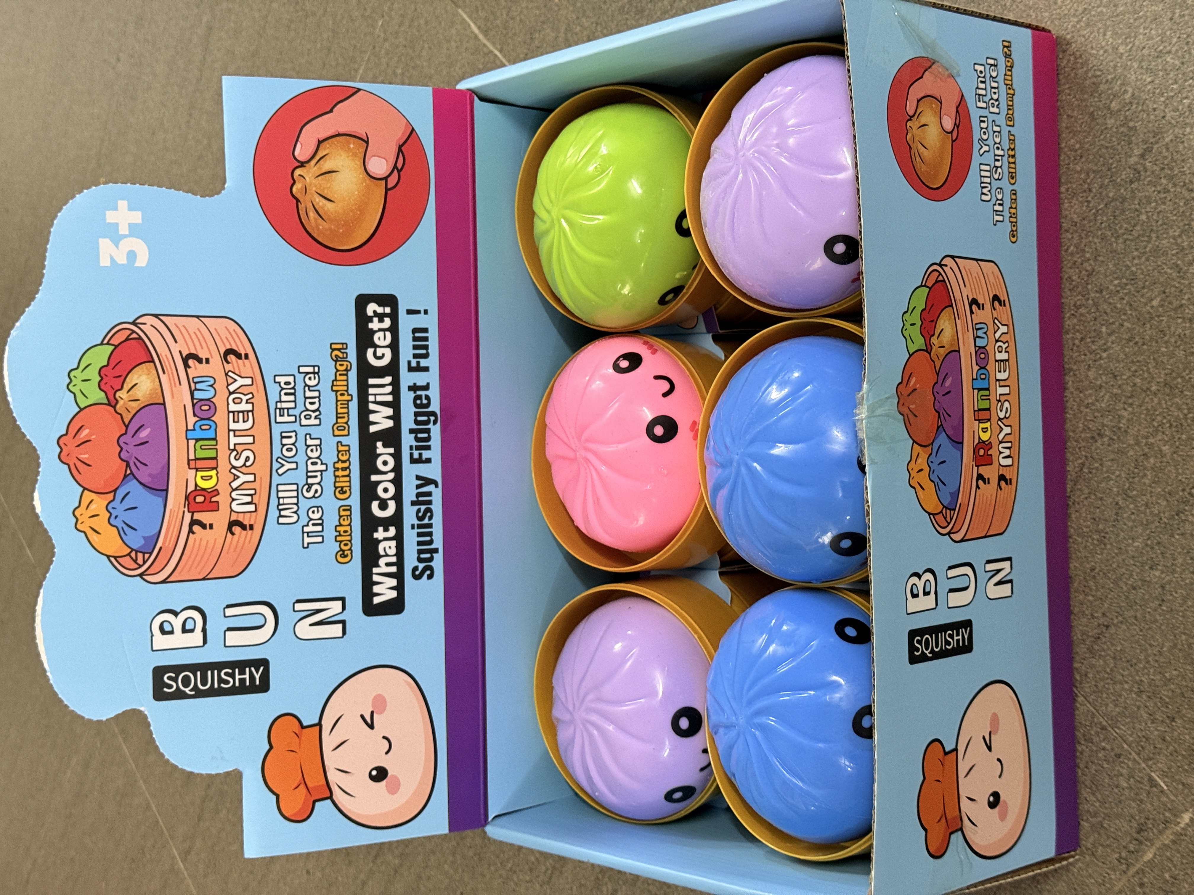 Flour Dough Smiling Bun