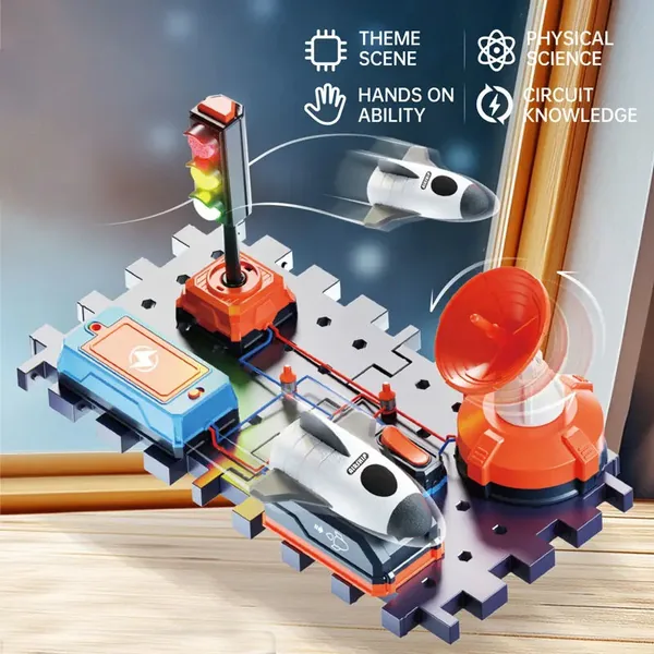 Best Selling DIY Educational Toy Construction Building Blocks Toy Set Stem Science Kit for Kids view 4
